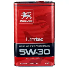 Моторна олива WOLVER Ultratec 5W-30 4л (26347) (4260360940934)