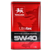 Моторна олива WOLVER Ultratec 5W-40 4л (28684) (4260360940811)