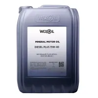 Моторна олива Wexoil Diesel Plus SAE 15W-40 20л
