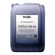 Моторна олива Wexoil Status SAE 5W-40 20л