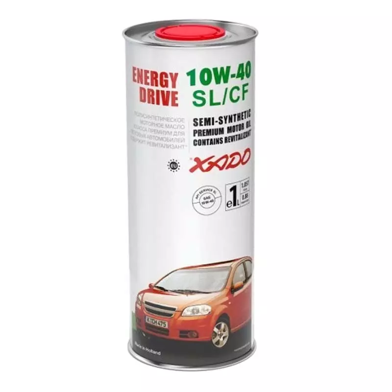 Моторна олива Xado Atomic Oil 10W-40 SL/CF 1л (XA24144/ХА20144)