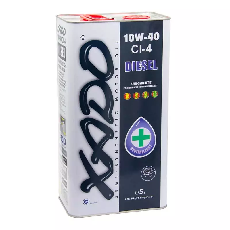 Моторна олива Xado CI-4 Diesel 10W-40 5л (XA20349)