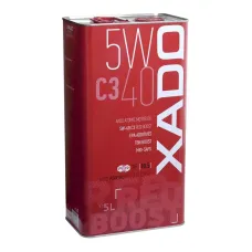 Моторна олива Xado Atomic Oil Red Boost C3 5W-40 5л (XA26322)
