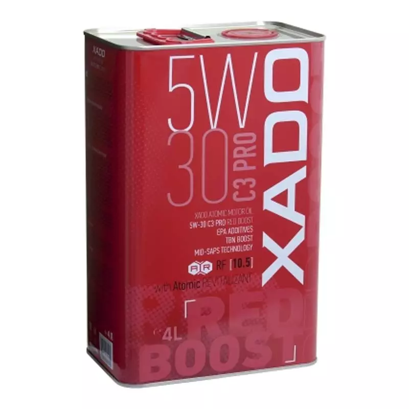 Моторна олива Xado Atomic Oil Pro C3 Red Boost 5W-30 4л (XA26268)