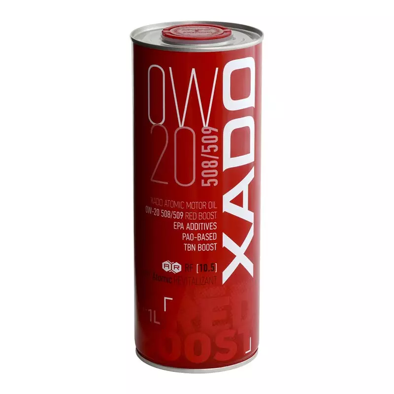 Моторна олива Xado Atomic Oil Red Boost 508/509 0W-20 1л (ХА 25194)