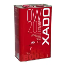 Моторна олива Xado Atomic Oil Red Boost 508/509 0W-20 4л (ХА 25294)