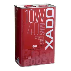Моторна олива Xado Atomic Oil Red Boost SHPD 10W-40 4л (ХА26249)