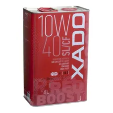 Моторна олива Xado Atomic Oil Red Boost SL/CF 10W-40 4л (ХА 26244)