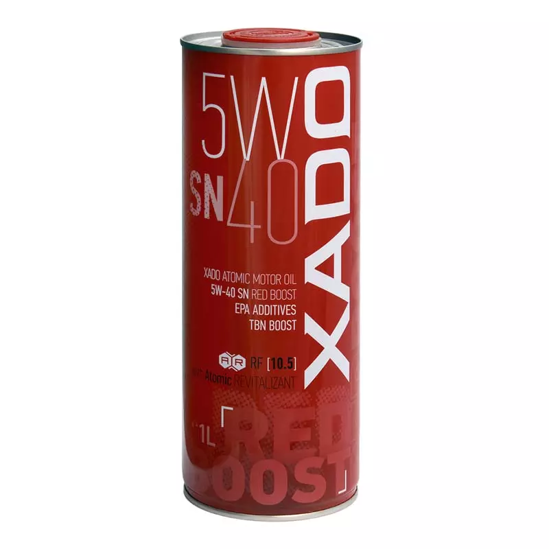 Моторна олива Xado Atomic Oil Red Boost SN 5W-40 1л (XA 26169)