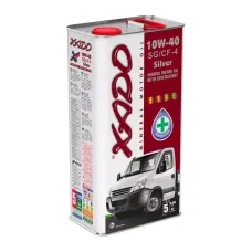 Моторна олива Xado Atomic Oil Silver 10W-40 5л (XA20323)