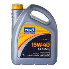 Моторна олива Yuko Classic 15W-40 4л (4820070240054)
