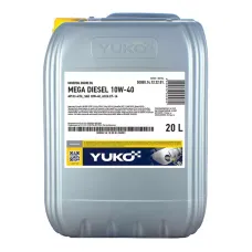 Моторна олива Yuko Mega Diesel 10W-40 20л (4820070240511)
