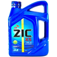 Моторна олива ZIC X5 Diesel 10W-40 4л (162660)