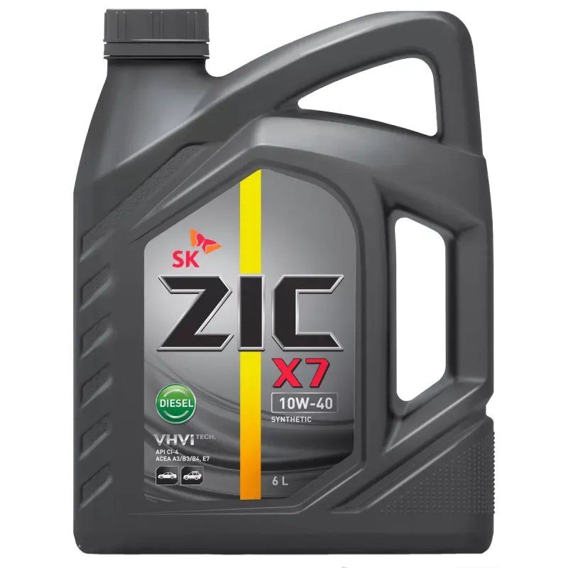 Моторна олива ZIC X7 Diesel 10W-40 6л (172607)
