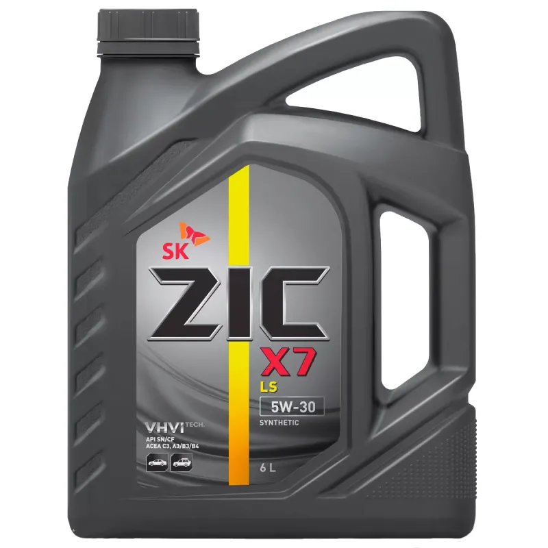 Моторна олива ZIC 5W-30 X7 LS 6л (172619)
