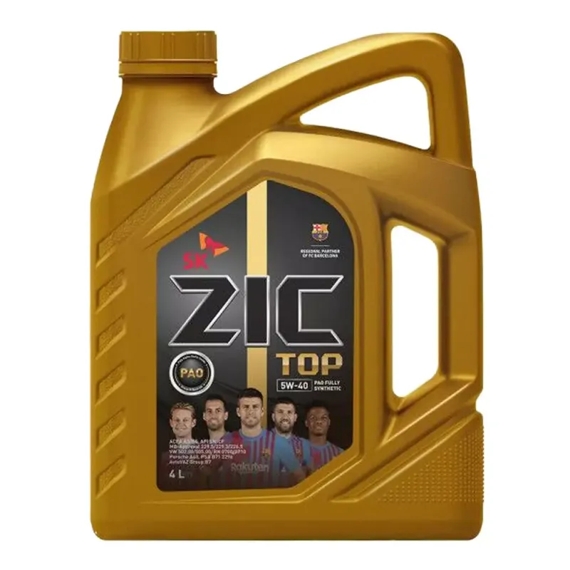 Моторна олива ZIC TOP 5W-40 4л