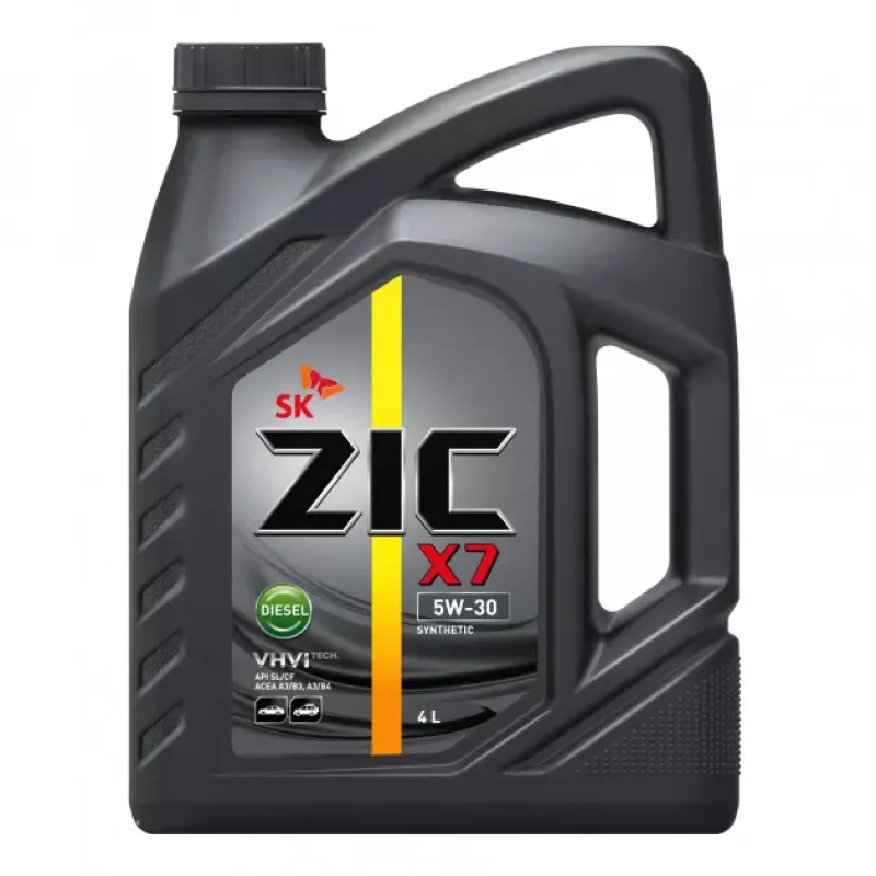 Моторна олива ZIC Diesel X7 5W-30 4л (162610)