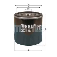 OC978 Фільтр масляний