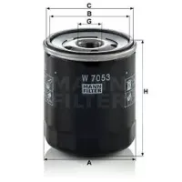 W7053 Масляний фiльтр