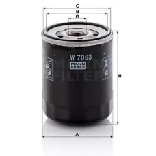 W7063 Фільтр масляний