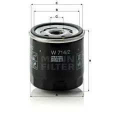 W7142 Фільтр масляний