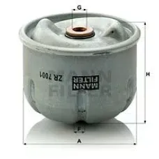ZR7001 Фільтр масляний