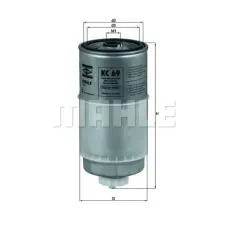 KC69 Фільтр паливний