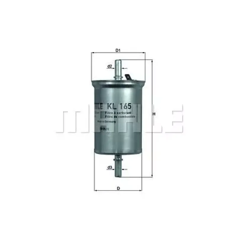KL165 Фільтр паливний