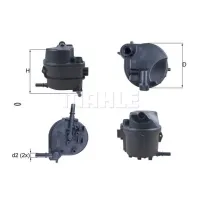 KL777D  Фильтр топливный Ford (пр-во Knecht-Mahle)