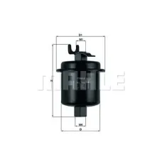 KL 185 Фільтр паливний Honda