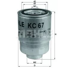 KC67 Фільтр паливний