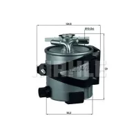 KLH44/22 Фільтр паливний