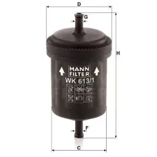WK613/1 Топливный фильтр