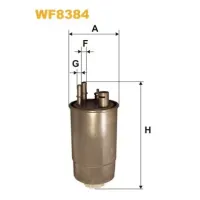 WF8384 фiльтр паливний (PP966/2)