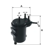 WF8357 Фільтр палива