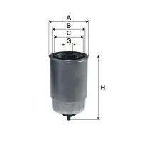 WF8398 фiльтр паливний (PP979/3)