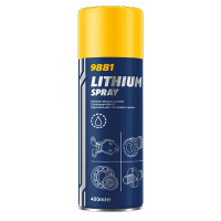 Спрей-змазка MANNOL LITHIUM SPRAY 0,4 л (9881)