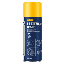Спрей-змазка MANNOL LITHIUM SPRAY 0,4 л (9881)